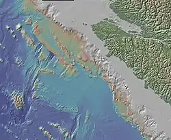 Seafloor map of the Explorer Plate