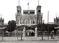 Railway exhibition pavilion