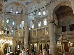 The sultan's private balcony or loge, in the corner of the prayer hall