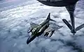 F-4D 435th TFS approaches tanker over Vietnam