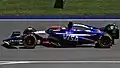 Daniel Ricciardo driving the RB VCARB 01 at the 2024 Austrian Grand Prix.