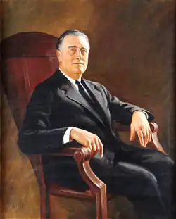 US president Franklin D. Roosevelt[60] (AB,&nbsp;1903)