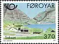 Saksun, Postverk Føroya