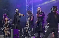 The band in 2019