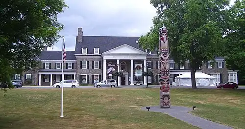 "Fenimore House" (1932), now Fenimore Art Museum, Cooperstown, New York