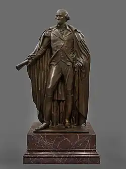 Washington Resigning His Commission by Ferdinand Pettrich, c. 1841