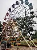 Ferris wheel in the children's zone