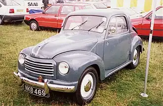 Fiat 500 C saloon 1949
