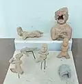 Anthropomorphic Olmec figurines