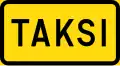 Taxi station (1974–1994)