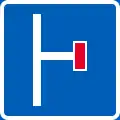 No through road