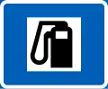 Gasoline station (formerly used )