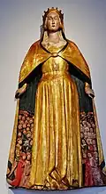 Umbrian Virgin of Mercy (15. ct.) in the Bruzzichelli Hall