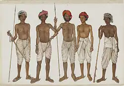 Five Recruits-Ummee Chund, Indur, Goolzaree, Bukhtawur and Juhaz, 1815–16