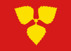 Flag of Lavangen Municipality