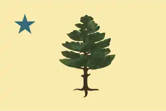 1901 Maine Flag