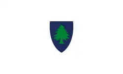 Flag of Massachusetts reverse (1908–1971)