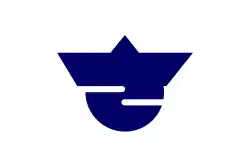 Flag of Sakaigawa, Yamanashi