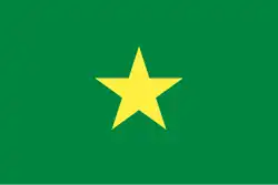 Flag of the French Senegal (1958-1959)