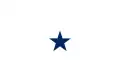 Flag of a US Navy Restricted Line Officer / Staff Officer Rear Admiral Lower Half[5]