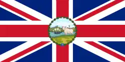 Flag of the governor of the Falkland Islands (1876–1925)