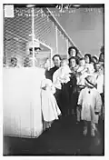 Milk line on Helen Juillard