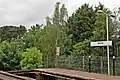 The end of the platform