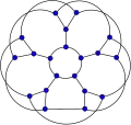 The original representation of the flower snark&nbsp;J5.