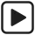 A black isosceles triangle pointing right