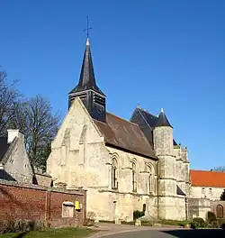 The church in Folleville