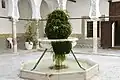 Fountain in the patio of Dar Mustapha Pacha.