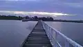 Footbridge to 90 Mile Beach at McLoughlins Beach