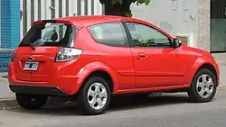 Rear view