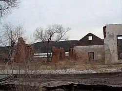 Fort ruins – c. 1880s