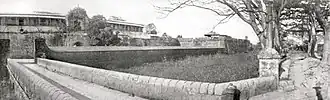 The reconstructed structure with galvanized iron roof in 1903.