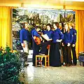 Members with the uniform of the FDJ
