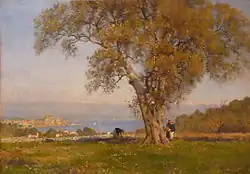 Vue d'Antibes (1894).