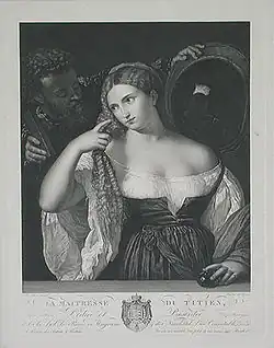 Titian's mistress (1837)