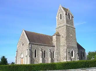 The church in Amayé-sur-Seulles