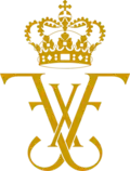 Royal monogram as king[128]
