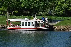 The boat service