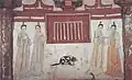 A form of Tang-Song style clothing; Xu Congyun's Tomb, Liao dynasty.