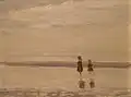 Two girls on the beach