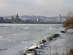 Eisstoß Feb.2006 Vienna, Austria (Donauinsel)