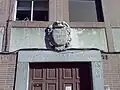 Details of the entrance to the Parish of Fuencarral