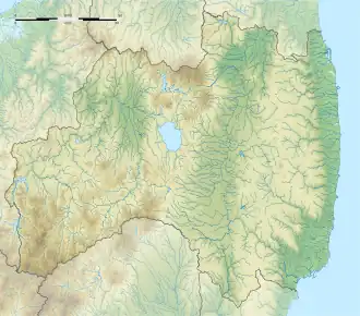 April 2011 Fukushima earthquake is located in Fukushima Prefecture