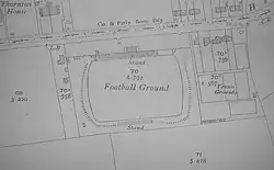 A map showing Fulfordgate and its surroundings