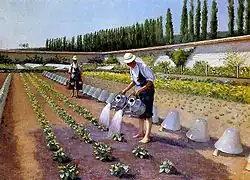 Les jardiniers (1875) Private collection