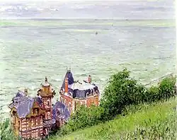 Villas à Trouville (1884) Cleveland Museum of Art
