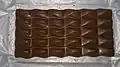 Topside of a large Galaxy Honeycomb Crisp bar.